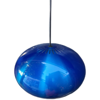 Blue Pendant Light Medio By Jo Hammerborg For <<<brand>>>, 1960