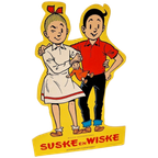 Suske En Wiske Pancarte Billboard Reclame Display thumbnail 1