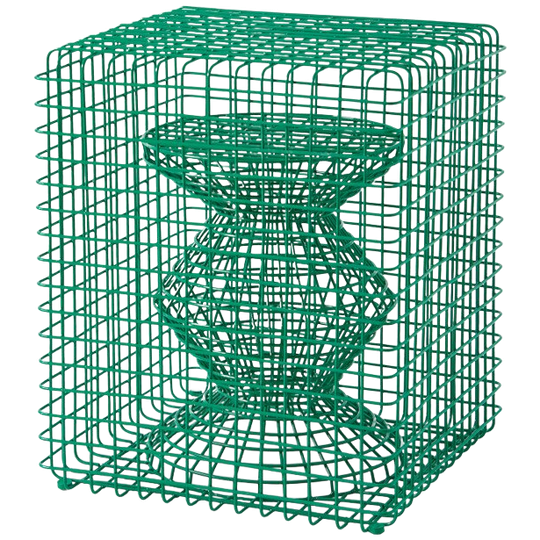 Polspotten | Wire Zig Zag Kruk 1