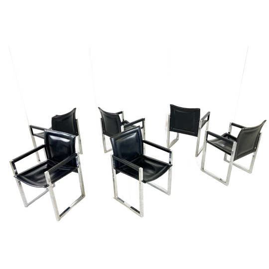 Vintage Dining Chairs By Arrben, 1980s 1