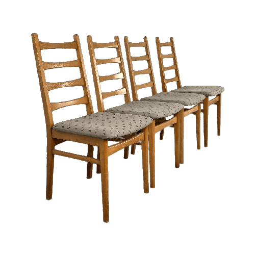 Four Vintage Dining Chairs