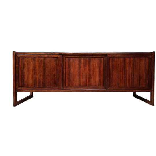 Vintage Palissander Lowboard, Deens Midcentury Design 1