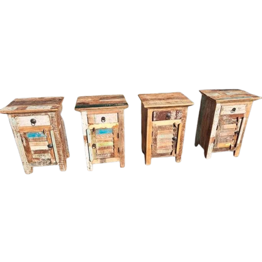 Uit India 4 Kastjes Mangohout Duurzaam Teak Recycling 1