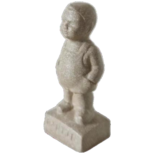 Mini Bartje Beeldje Bartje Beeld Bruine Bonen 1