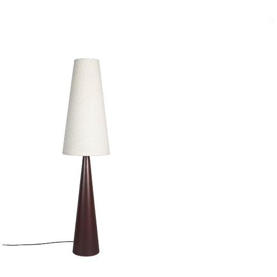DUTCHBONE | Miki Vloerlamp Bouclé Hout Beige 1
