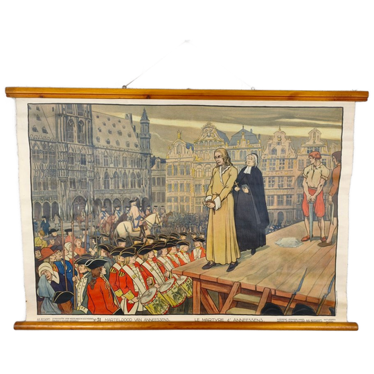 Schoolplaat - Marteldood Van Anneessens 1