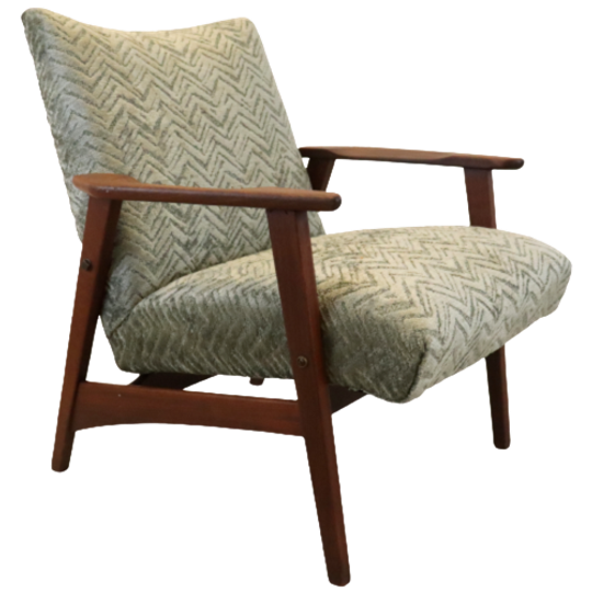 Vintage Fauteuil 'schagen' Midcentury New Upholstery 1
