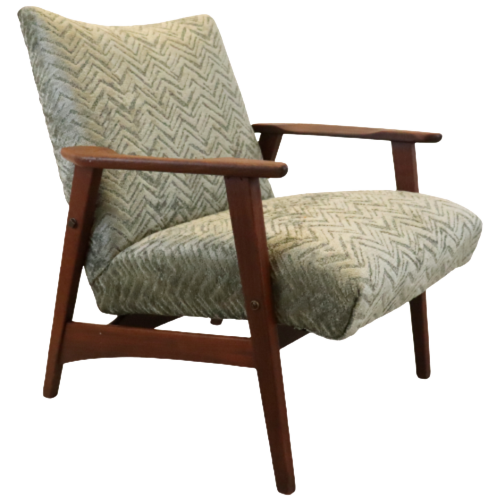 Vintage Fauteuil 'Schagen' Midcentury New Upholstery