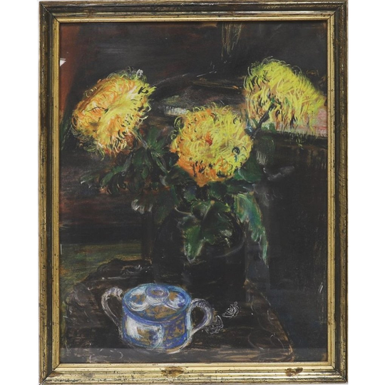 Evert Rozema (1892-1964) - Zonnebloemen 1