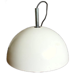 Vintage Dome Mushroom Hanglamp Hoffmeister Leuchten Jaren '70 thumbnail 1