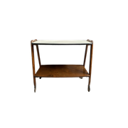 Wood And Formica Serving Trolley 1960S
