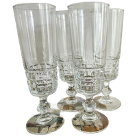 4x Vintage Champagneglazen Arc France