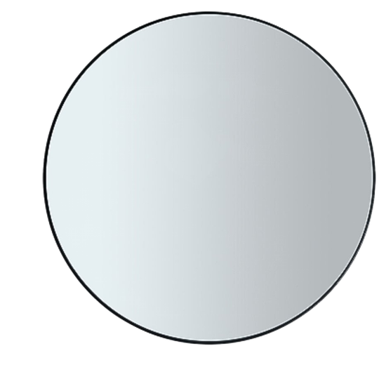 Blomus | Wandspiegel Rim Wit Gerookt Glas Ø80cm 1