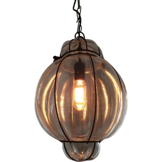 Venetian Mouth-blown Pendant Lamp 1