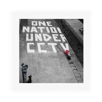 Poster - King & Mcgaw Newman Street - Banksy 40 X 40 Cmking & Mcgaw Newman Street