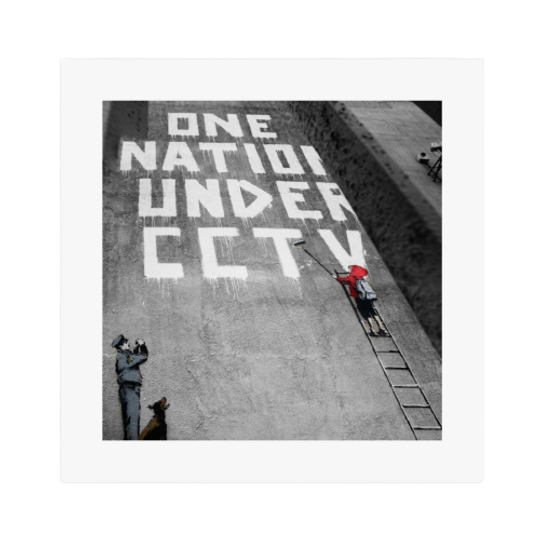 Poster - King & Mcgaw Newman Street - Banksy 40 X 40 Cmking & Mcgaw Newman Street 1