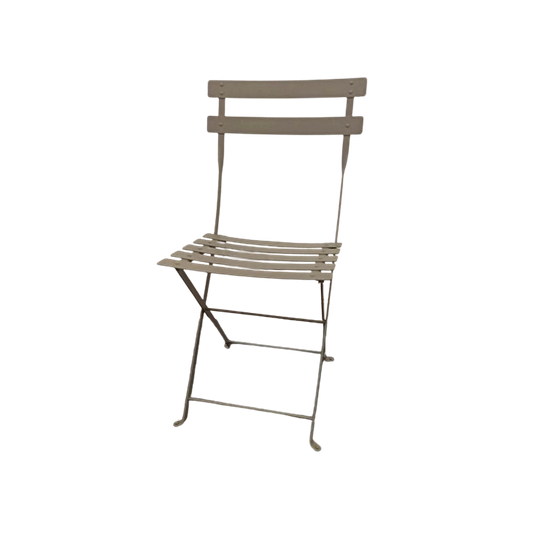 Set Van 4 Frans Metalen Tuin Klapstoelen 1