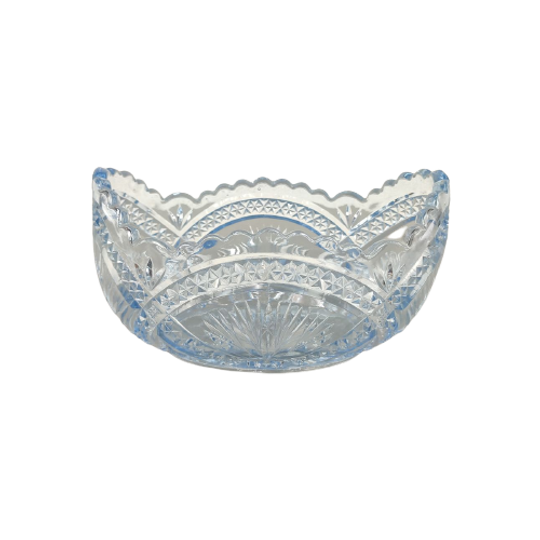 Schaal In Blauw Persglas 1