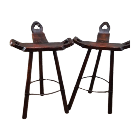 Set Van 3 Brutalist Marbella Barstools 1