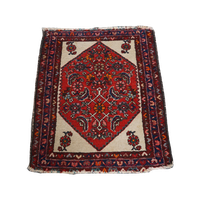 Vintage Oosters Vloerkleed Met Heldere Kleuren 100X80Cm
