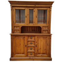 Vintage Landelijke Grenen Buffetkast Wandkast Keukenkast