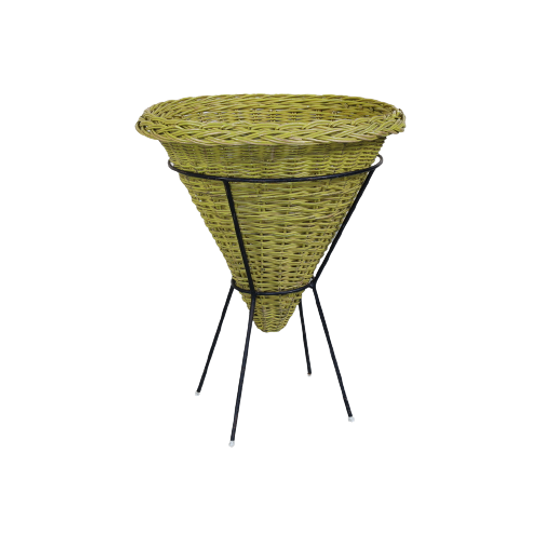 Rattan Basket By <<<brand>>>, 1960s 1
