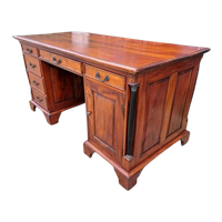Klassiek Bureau, Schrijftafel, Desk Empire Style Afm. 150X