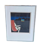 Ets Van Thom De Jong (1940-1988), Watching The Olympics. thumbnail 1