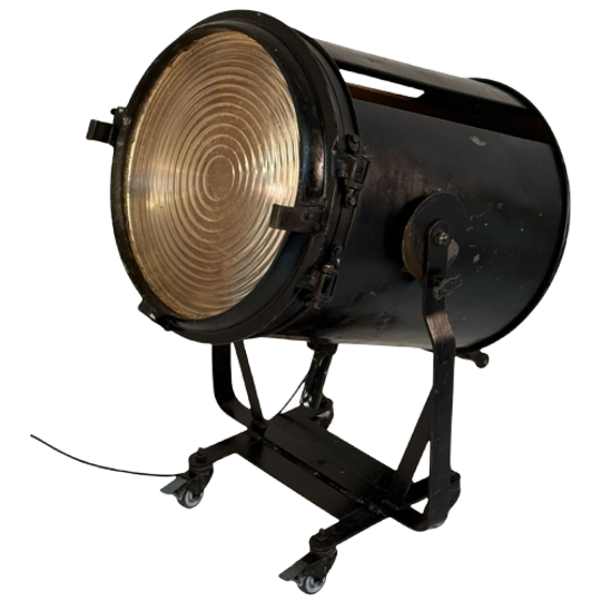 A.E. Cremer - 1950’S - Studio Lamp / Spotlight - Green - On Original Metal Tripod 1