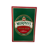 Industrial Design / Mancave - Vintage Tin Plate - Murphy’S Irish Red Beer