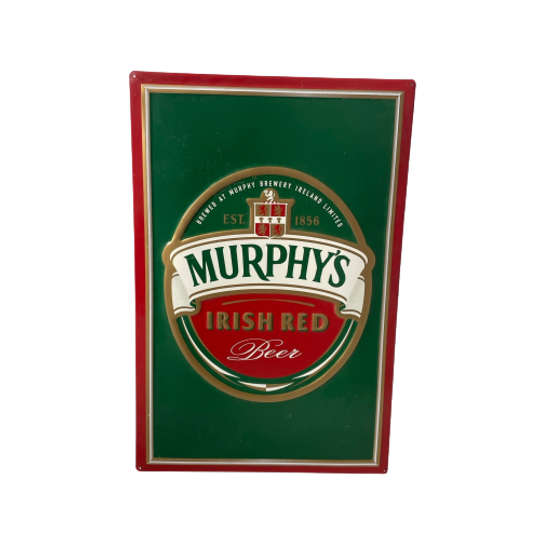 Industrial Design / Mancave - Vintage Tin Plate - Murphy’s Irish Red Beer 1