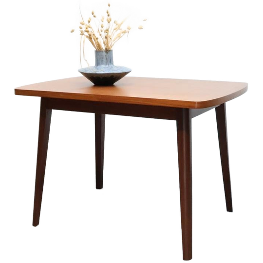 Vintage Eettafel | Rechthoekig | Teak 1