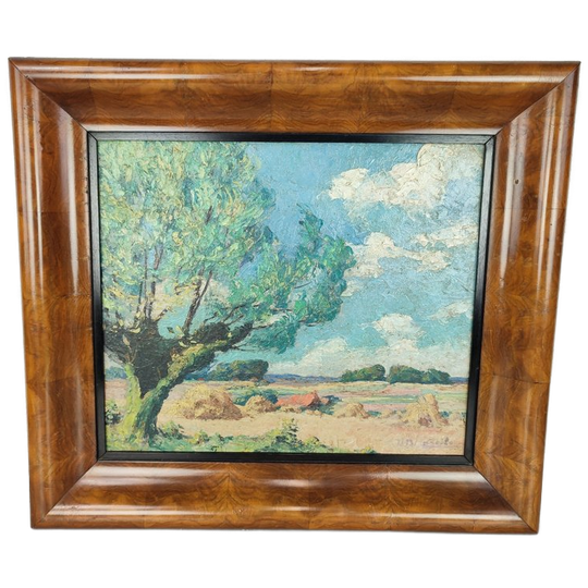 Auguste Van De Casteele - Landschap Schilderij 1