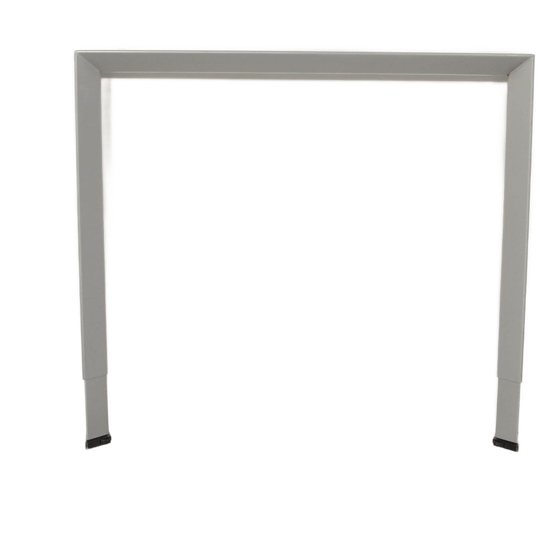 Ahrend 700 N-poot, Aluminium, Hoogte Instelbaar, 80 Cm Breed 1