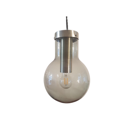 Vintage Maxi Globe Hanglamp Van Raak Amsterdam 1