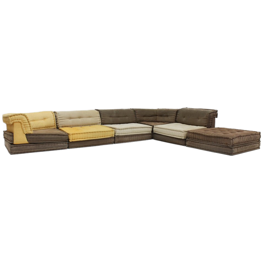 Roche Bobois Mah Jong Sofa Design By Hans Hopfer, Set Of 17 1
