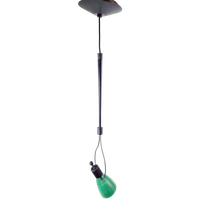 Vintage Nunk Hanglamp Spot Carlo Forcolini Nemo 1993 Groen