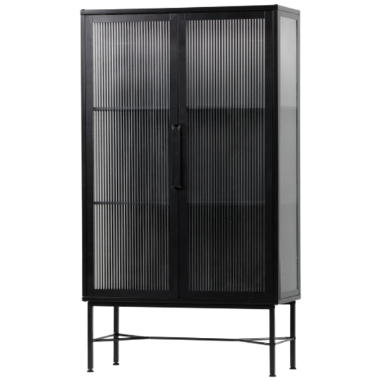 Woood Zion Vitrinekast Met Ribglas 1