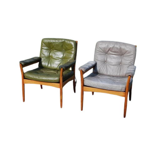 Vintage G-Mobel Fauteuil Sweden 2X