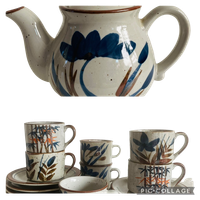 Set Scandinavisch + Thee-/Koffiepot