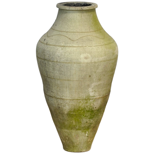 Grote Turkse Stenen Olijfolie Urn 1