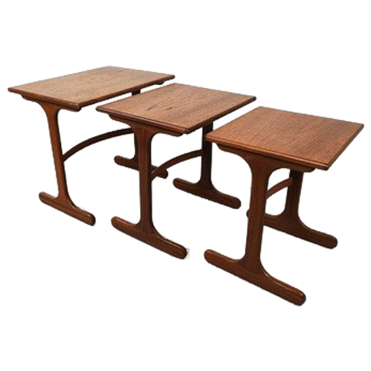 Vintage Nesting Tables By G - Plan, 1950s 1