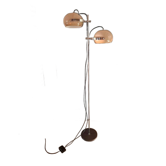 Vintage Dubbele Dijkstra Vloerlamp 1