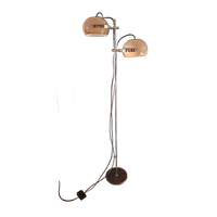 Vintage Dubbele Dijkstra Vloerlamp