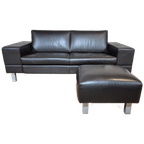 Leolux Antipode Dock - 2,5 Zits Bank - Bruin - Leder -design thumbnail 1