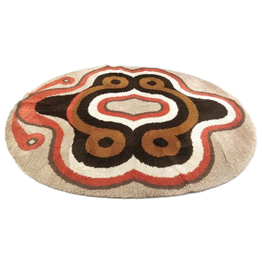 Large Modernist Rug, 1970s 1