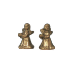 Set Gouden Bronzen Kandelaars Elfjes thumbnail 1