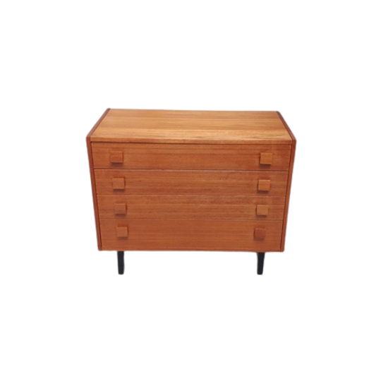 Vintage Ladekast Slotboom Kast Chest Of Drawers 1