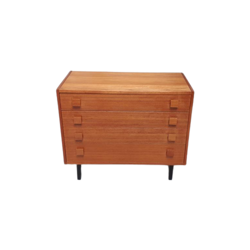 Vintage Ladekast Slotboom Kast Chest Of Drawers