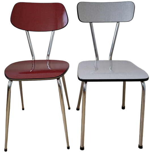 Twee Formica Stoelen 1